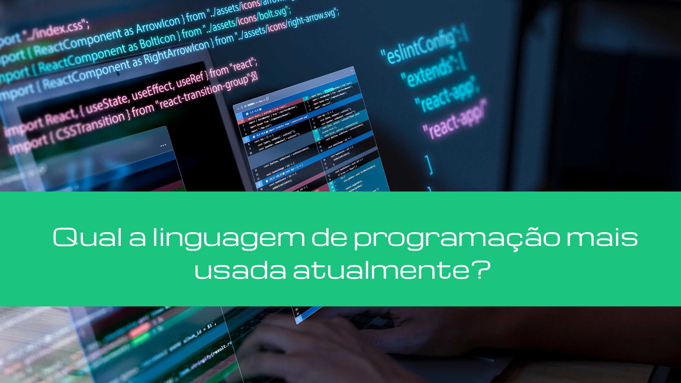Qual a linguagem de programação mais usada atualmente