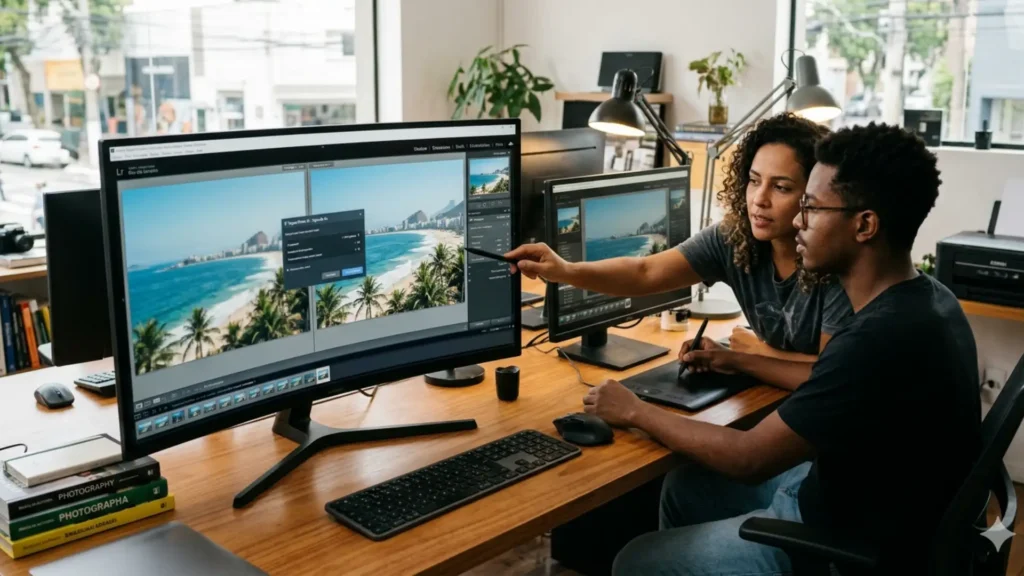 upscale de imagem com IA